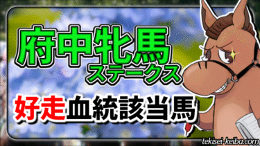 【府中牝馬ステークス】該当率”88%”！好走血統該当馬のご紹介【血統評価/独自解析】